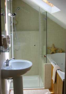 Separate shower